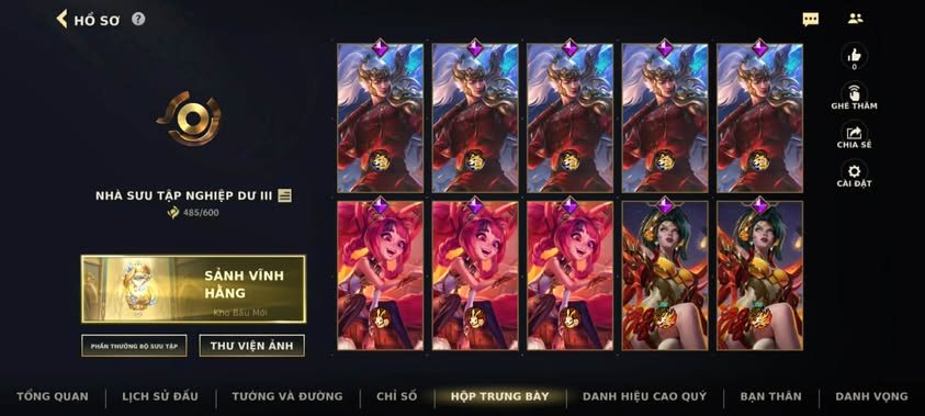 Nick Clone Sẵn Skin Giới Hạn VIP