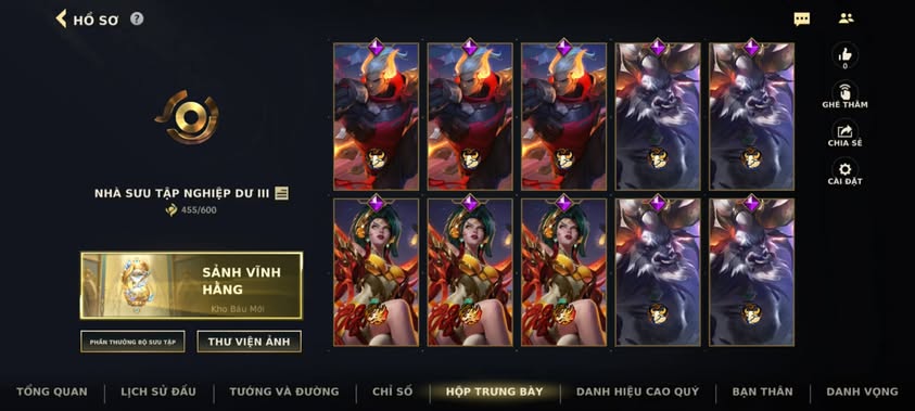 Nick Clone Sẵn Skin Giới Hạn VIP