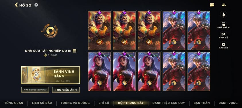 Nick Clone Sẵn Skin Giới Hạn VIP