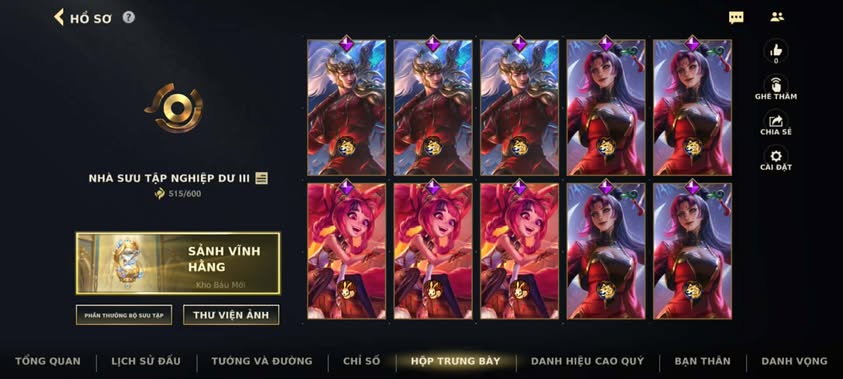 Nick Clone Sẵn Skin Giới Hạn VIP