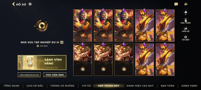 Nick Clone Sẵn Skin Giới Hạn VIP