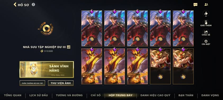 Nick Clone Sẵn Skin Giới Hạn VIP