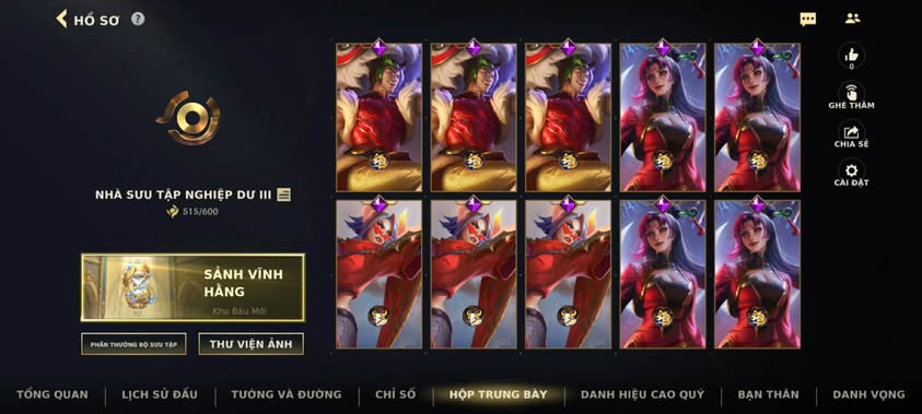 Nick Clone Sẵn Skin Giới Hạn VIP