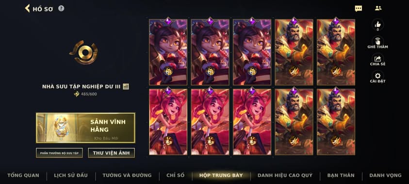 Nick Clone Sẵn Skin Giới Hạn VIP