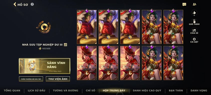 Nick Clone Sẵn Skin Giới Hạn VIP