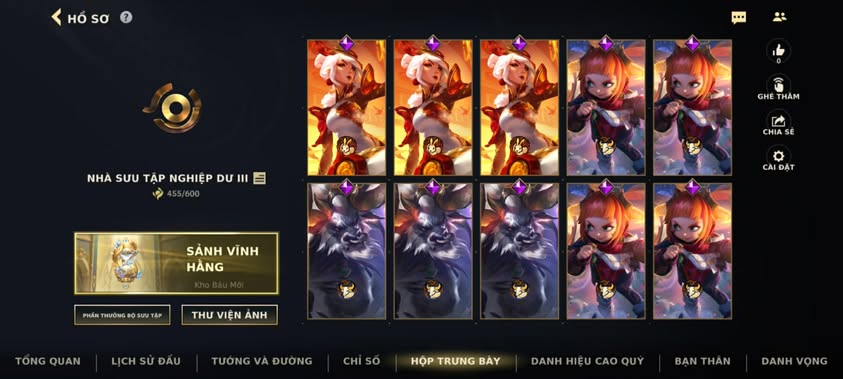 Nick Clone Sẵn Skin Giới Hạn VIP