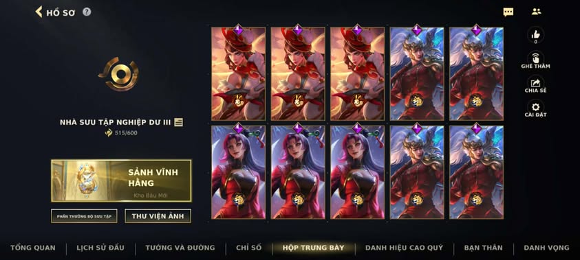 Nick Clone Sẵn Skin Giới Hạn VIP