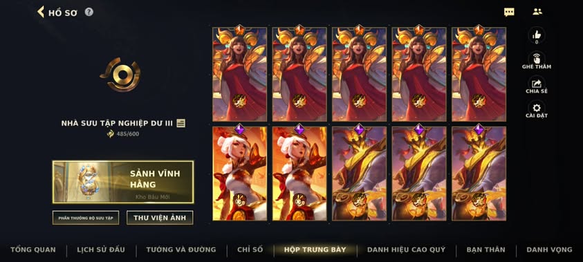 Nick Clone Sẵn Skin Giới Hạn VIP