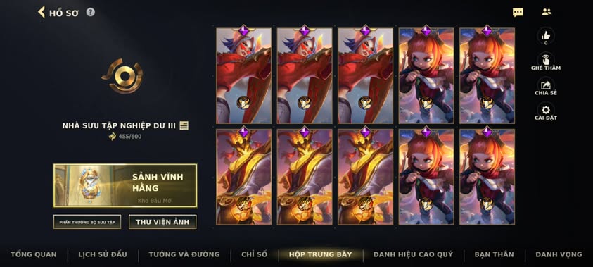Nick Clone Sẵn Skin Giới Hạn VIP