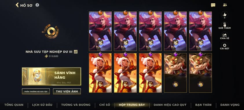 Nick Clone Sẵn Skin Giới Hạn VIP