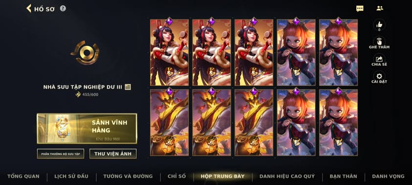 Nick Clone Sẵn Skin Giới Hạn VIP