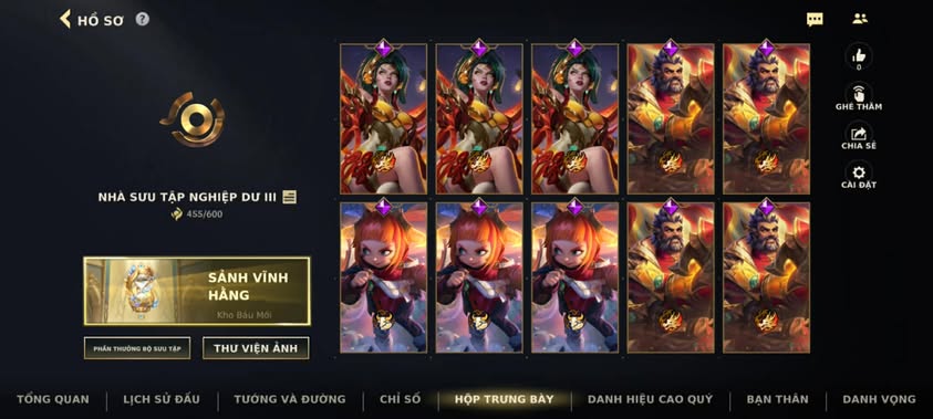 Nick Clone Sẵn Skin Giới Hạn VIP