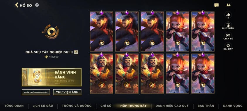 Nick Clone Sẵn Skin Giới Hạn VIP