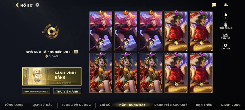 Nick Clone Sẵn Skin Giới Hạn VIP