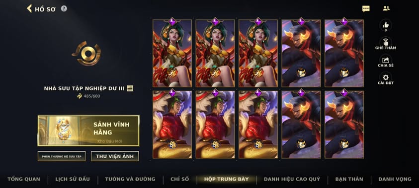 Nick Clone Sẵn Skin Giới Hạn VIP