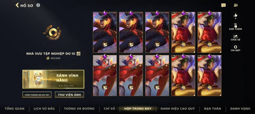 Nick Clone Sẵn Skin Giới Hạn VIP