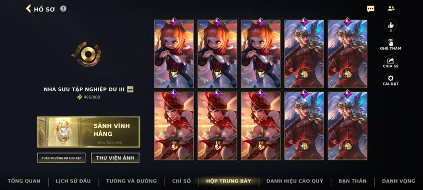 Nick Clone Sẵn Skin Giới Hạn VIP