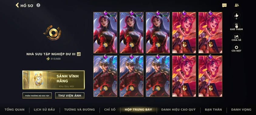 Nick Clone Sẵn Skin Giới Hạn VIP