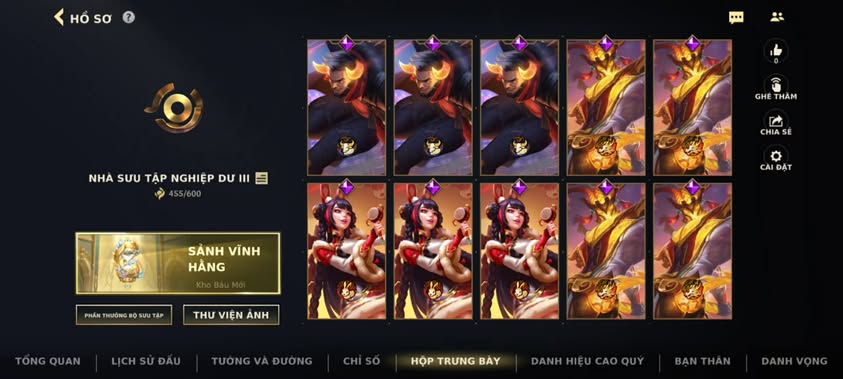 Nick Clone Sẵn Skin Giới Hạn VIP