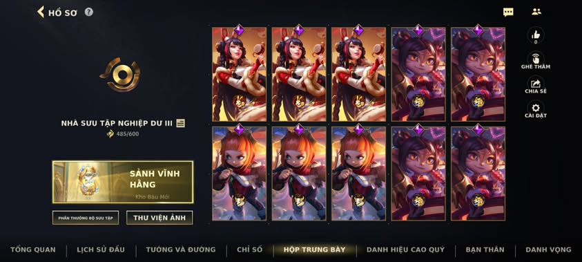 Nick Clone Sẵn Skin Giới Hạn VIP