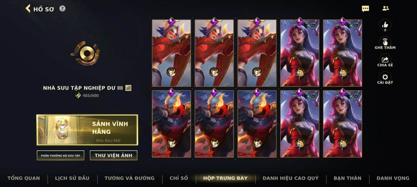 Nick Clone Sẵn Skin Giới Hạn VIP