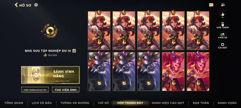 Nick Clone Sẵn Skin Giới Hạn VIP