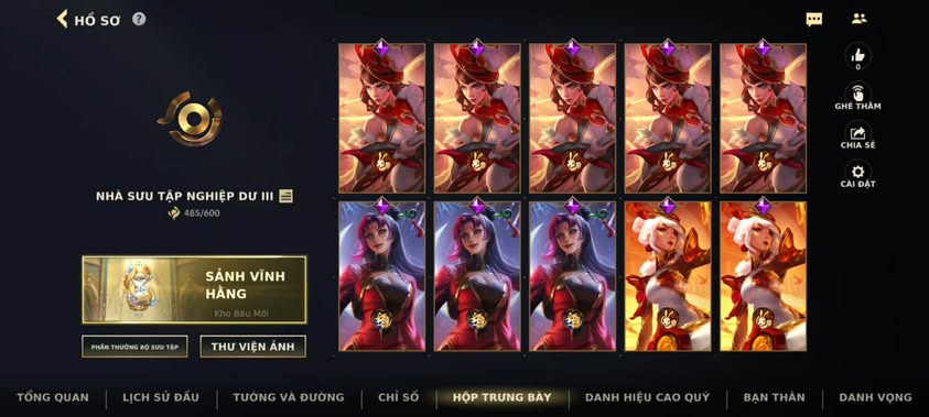 Nick Clone Sẵn Skin Giới Hạn VIP