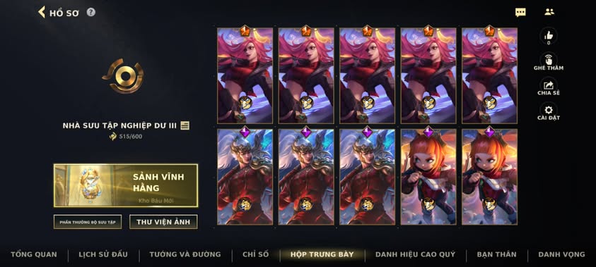 Nick Clone Sẵn Skin Giới Hạn VIP
