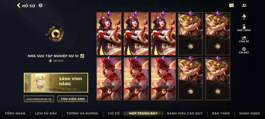 Nick Clone Sẵn Skin Giới Hạn VIP