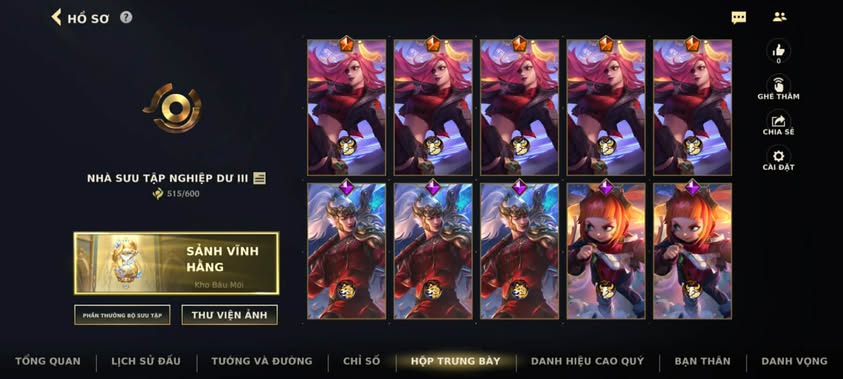 Nick Clone Sẵn Skin Giới Hạn VIP