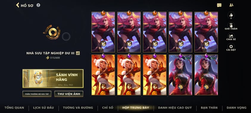 Nick Clone Sẵn Skin Giới Hạn VIP