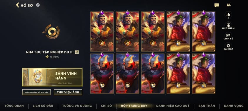 Nick Clone Sẵn Skin Giới Hạn VIP