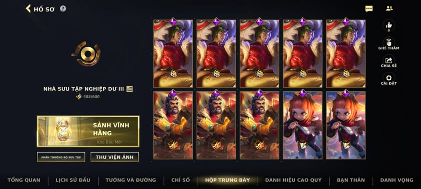 Nick Clone Sẵn Skin Giới Hạn VIP