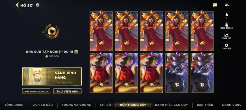 Nick Clone Sẵn Skin Giới Hạn VIP