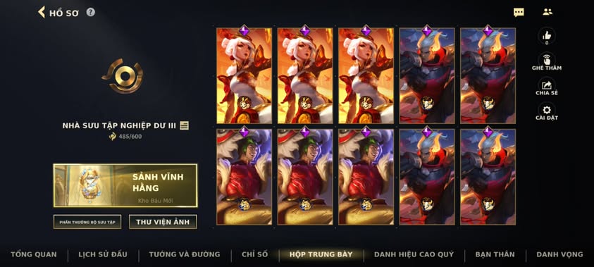Nick Clone Sẵn Skin Giới Hạn VIP