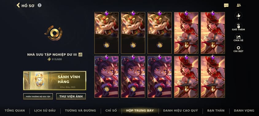 Nick Clone Sẵn Skin Giới Hạn VIP