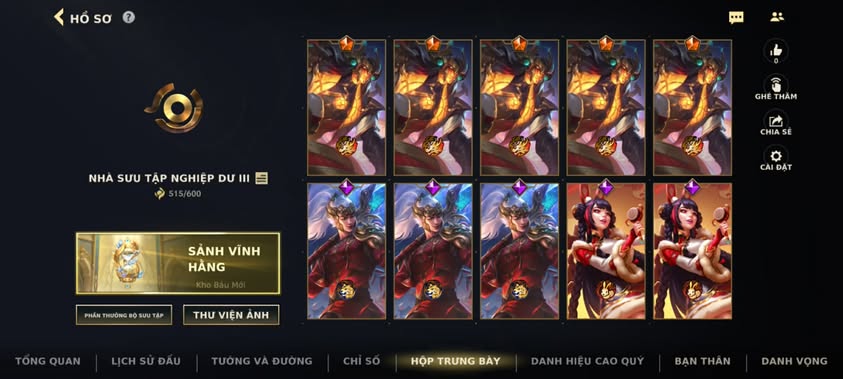 Nick Clone Sẵn Skin Giới Hạn VIP