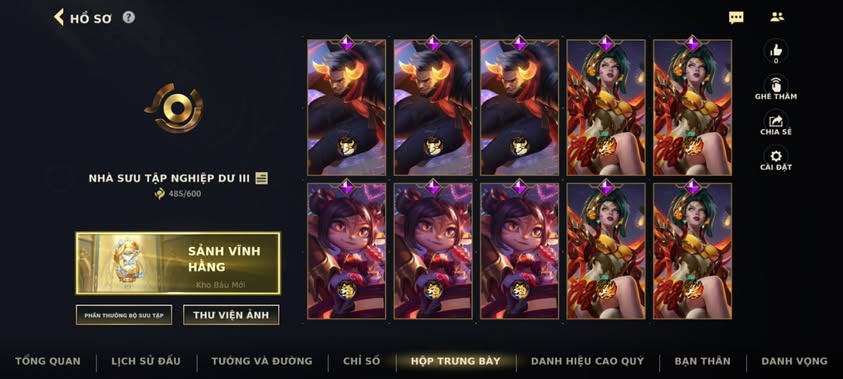 Nick Clone Sẵn Skin Giới Hạn VIP