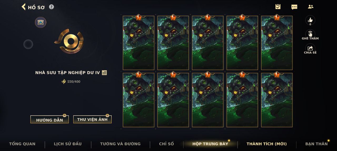 Nick Clone Sẵn Skin Bậc Cam