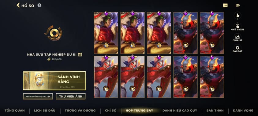 Tài Khoản Clone Sẵn Skin Giới Hạn VIP