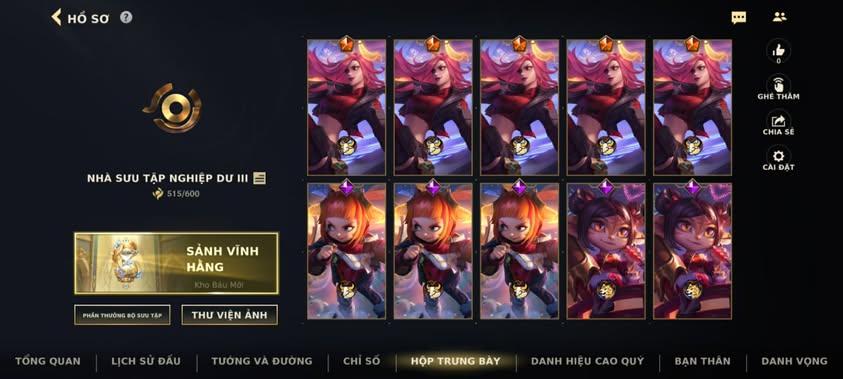 Tài Khoản Clone Sẵn Skin Giới Hạn VIP