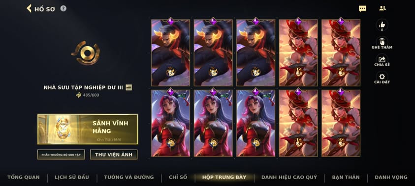 Nick Clone Sẵn Skin Giới Hạn VIP