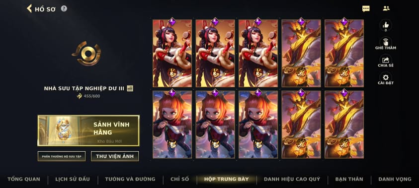 Nick Clone Sẵn Skin Giới Hạn VIP