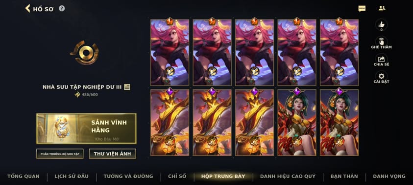 Tài Khoản Clone Sẵn Skin Giới Hạn VIP