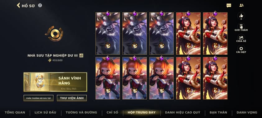 Nick Clone Sẵn Skin Giới Hạn VIP