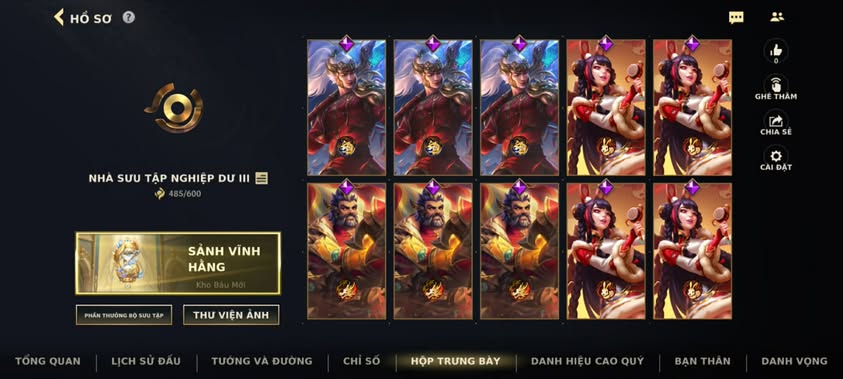 Nick Clone Sẵn Skin Giới Hạn VIP