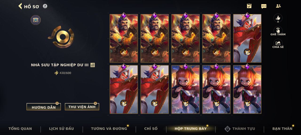 Nick Clone Sẵn Skin Giới Hạn VIP