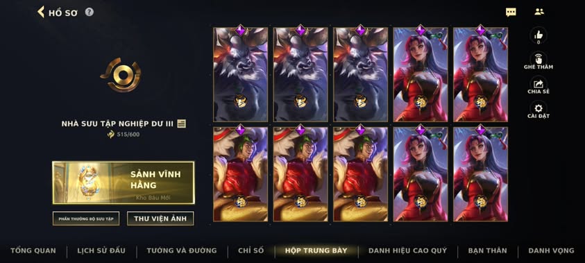 Nick Clone Sẵn Skin Giới Hạn VIP
