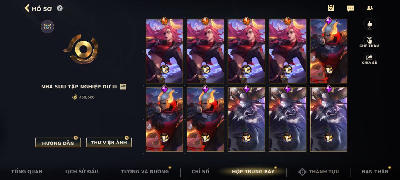Nick Clone Sẵn Skin Giới Hạn VIP