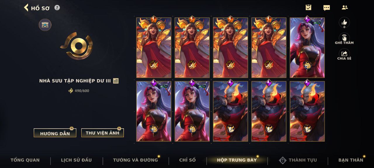Nick Clone Sẵn Skin Giới Hạn VIP